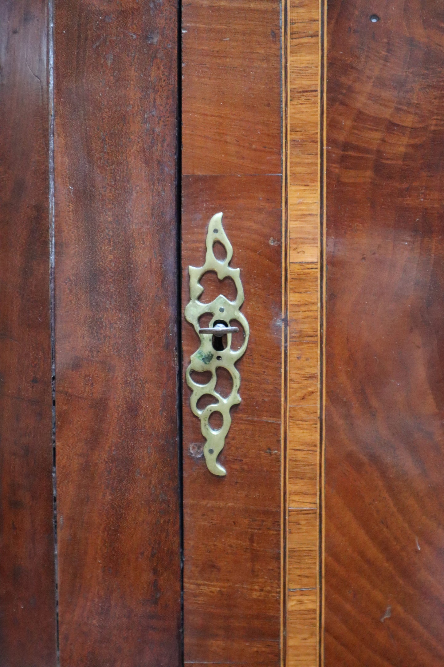 Antique corner cupboard