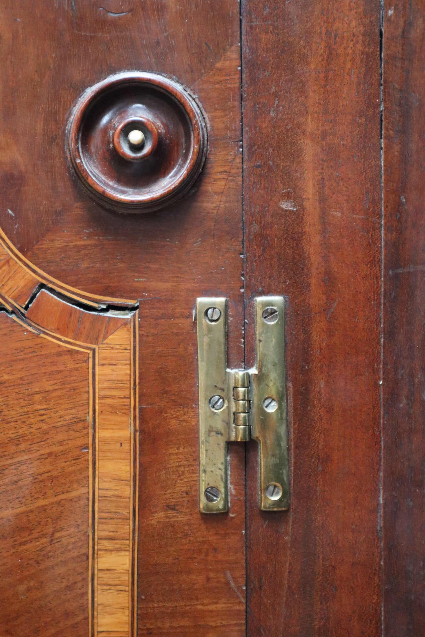 Antique corner cupboard
