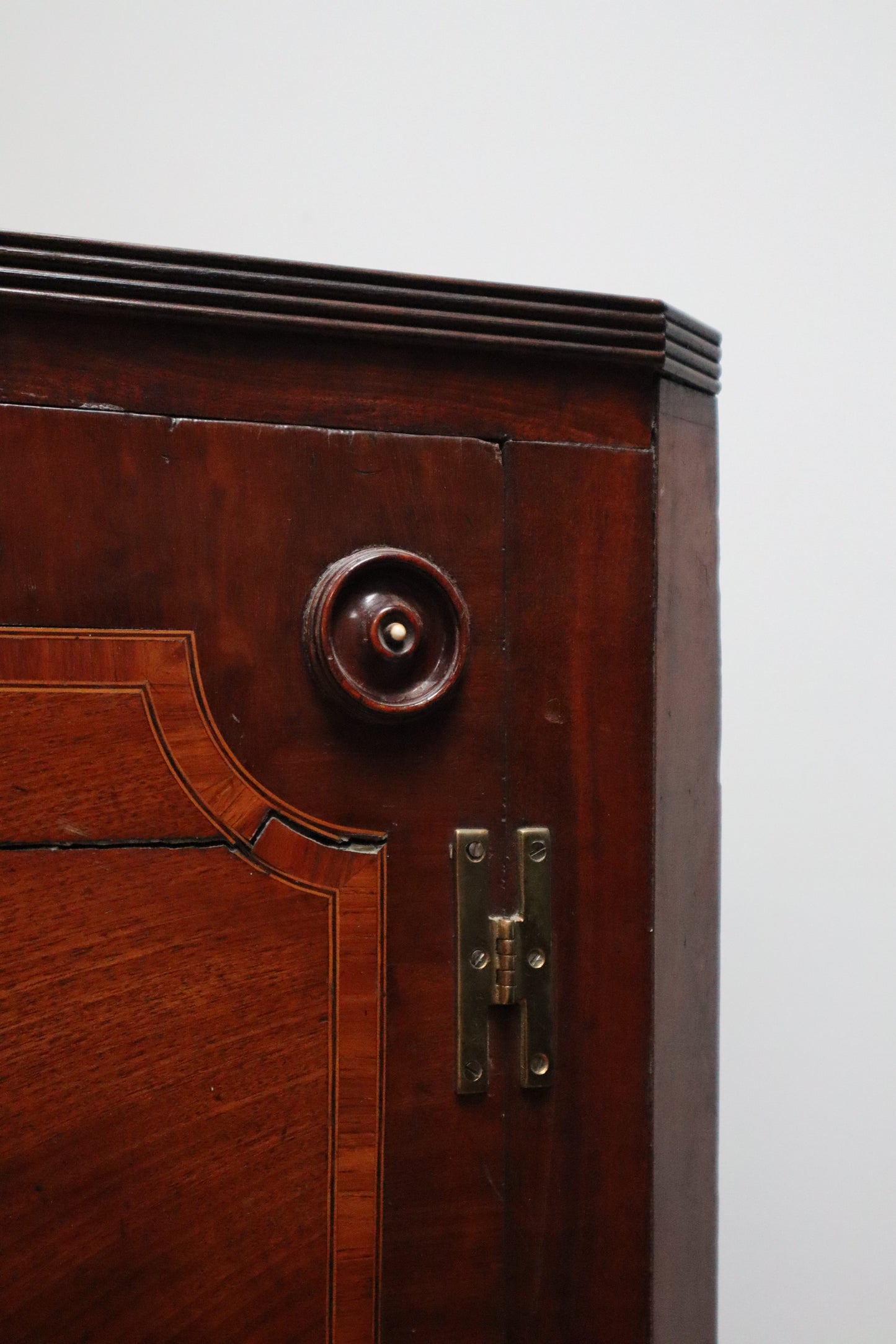 Antique corner cupboard