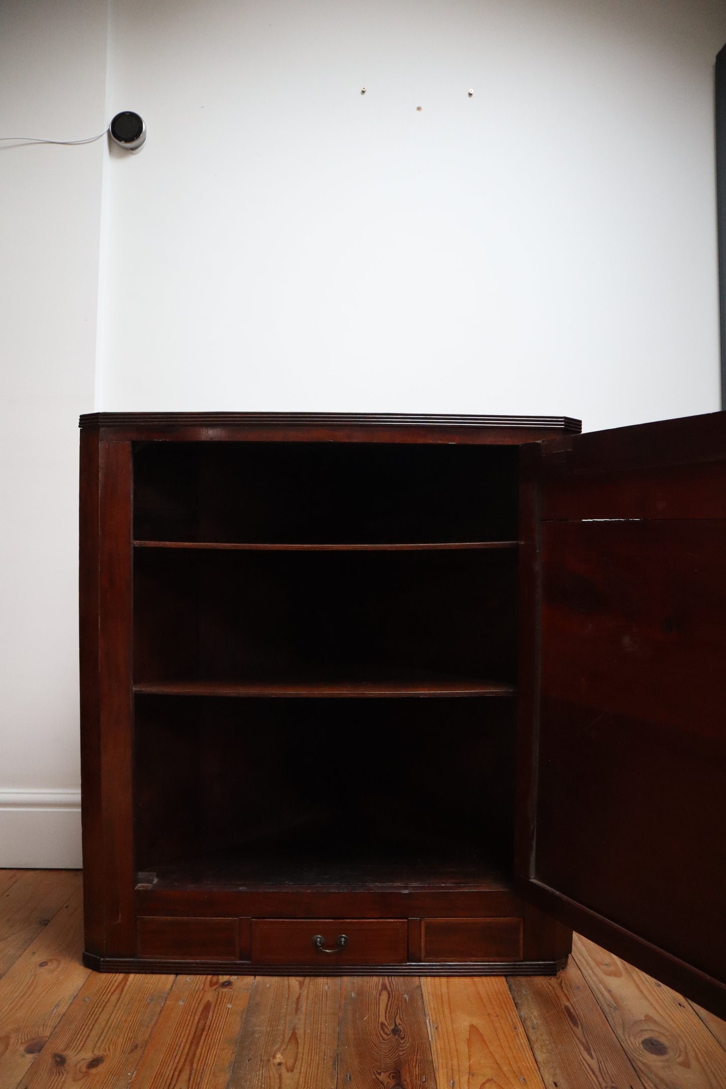 Antique corner cupboard