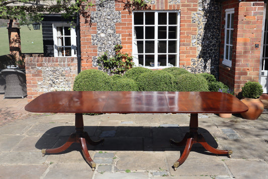 Mahogany dining table