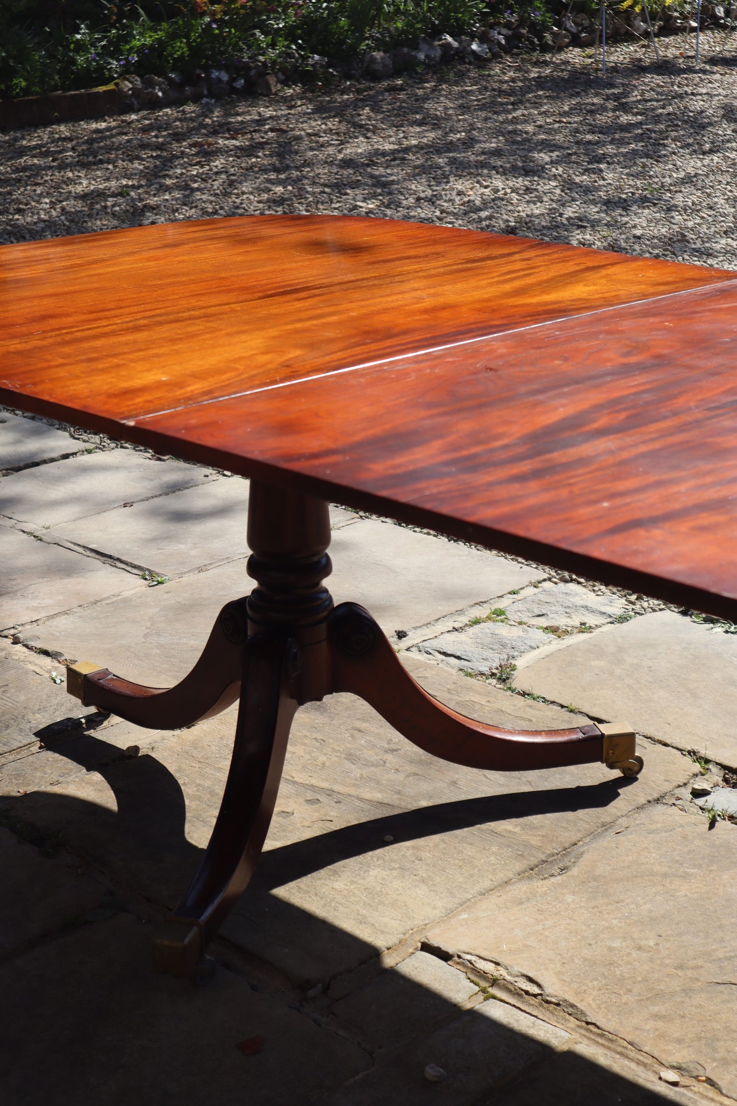 Mahogany dining table