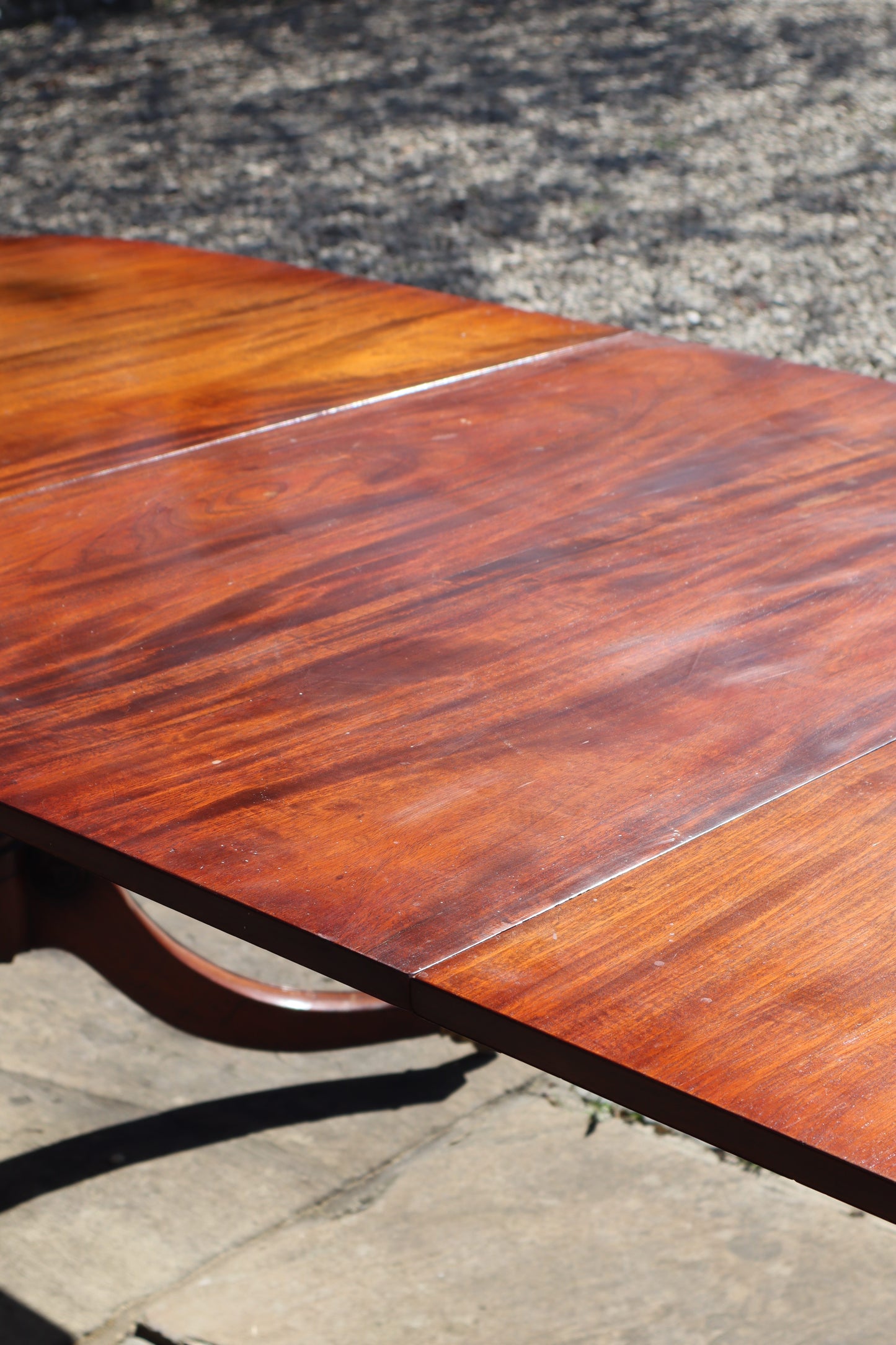Mahogany dining table