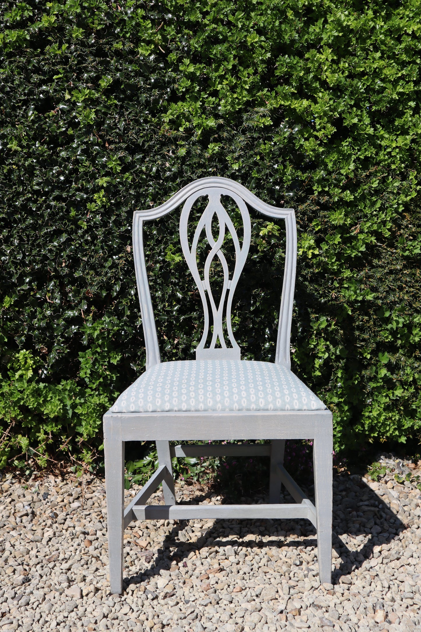 Edwardian dining chair (painted)
