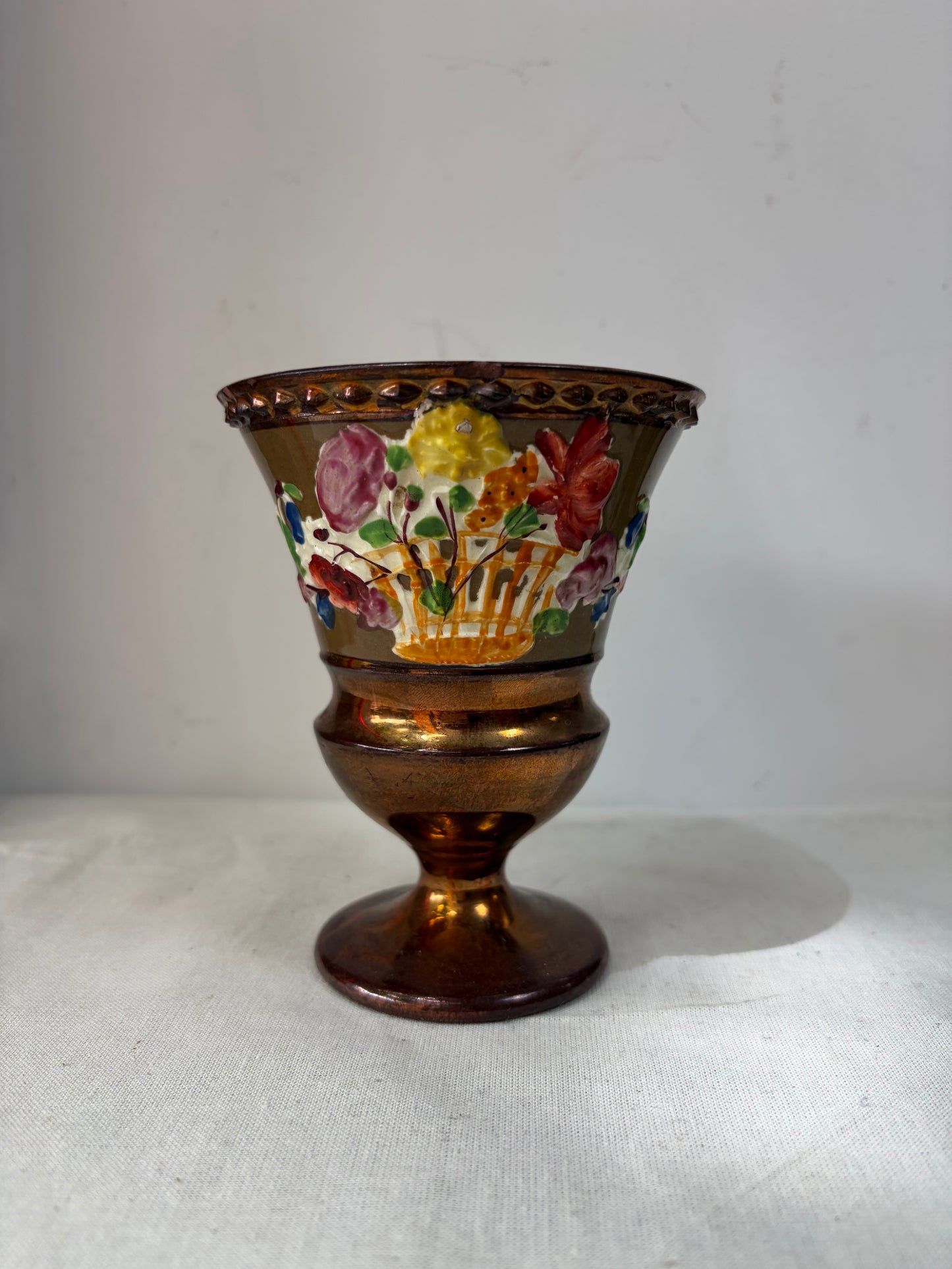 Lustre bowl and chalice