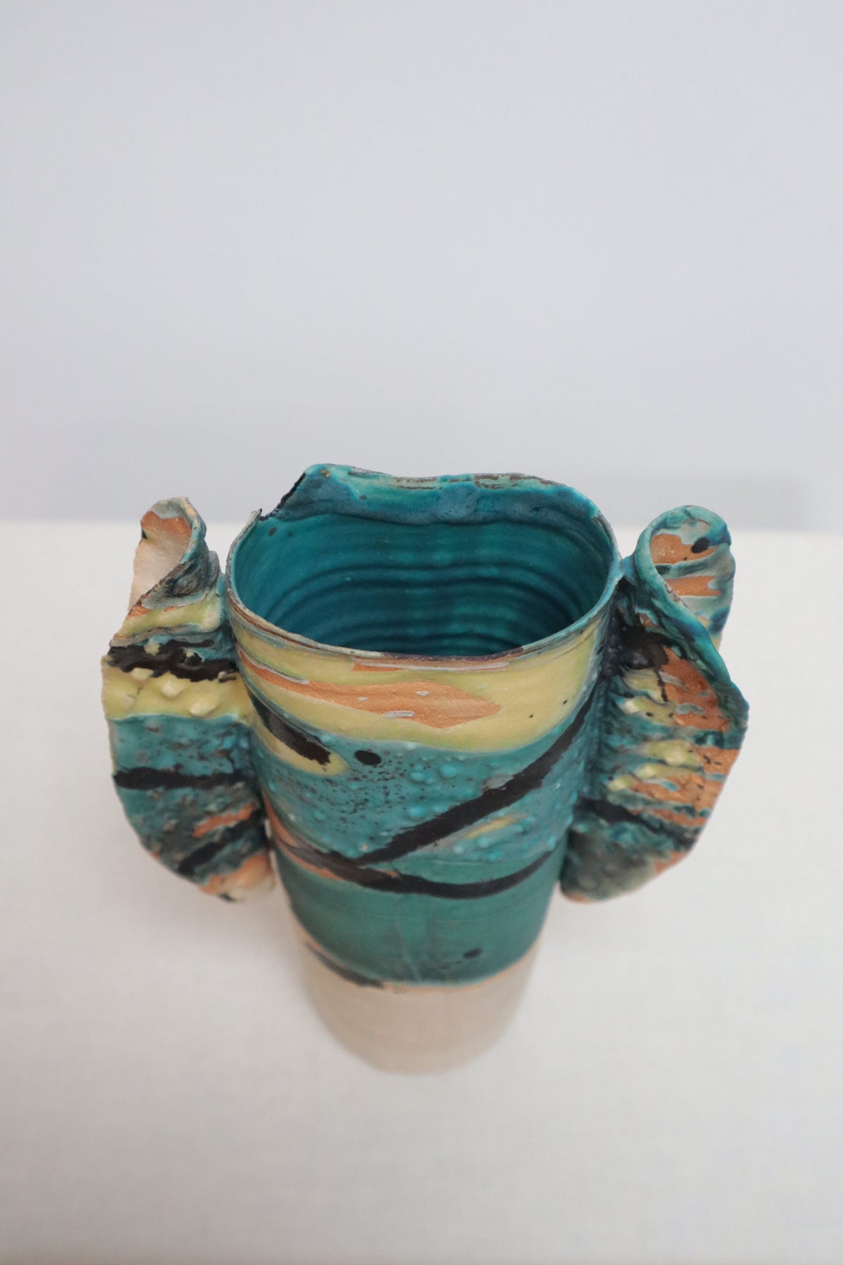 Stonewear vase by John Kershaw