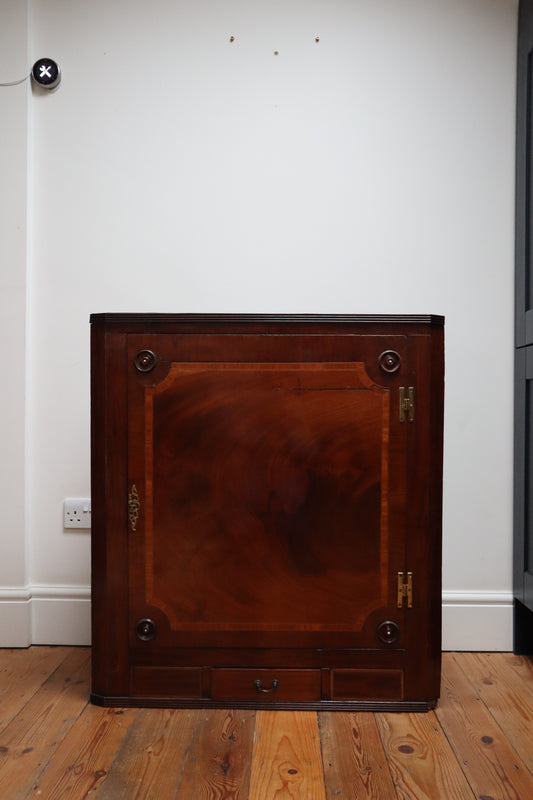 Antique corner cupboard