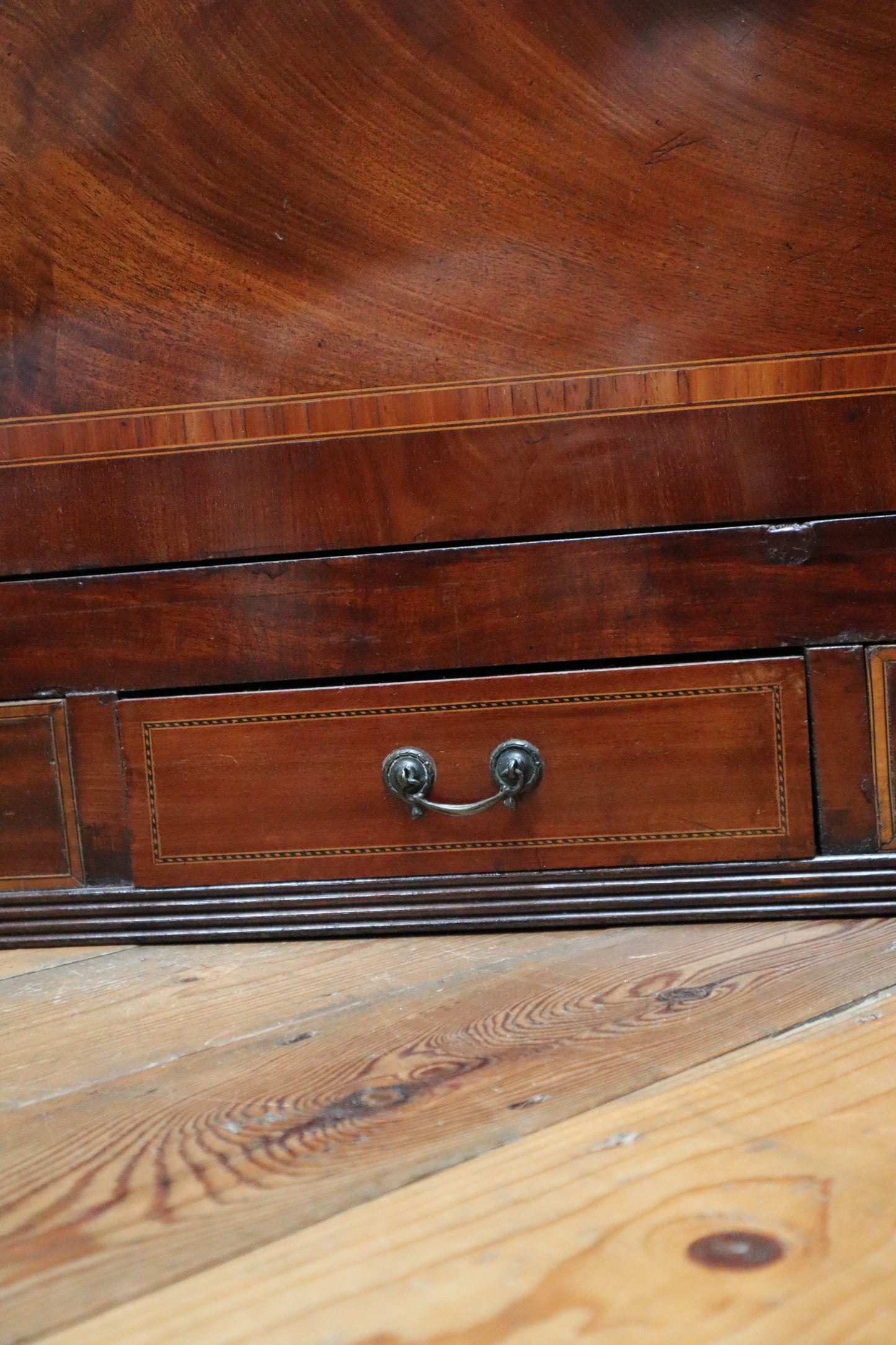 Antique corner cupboard