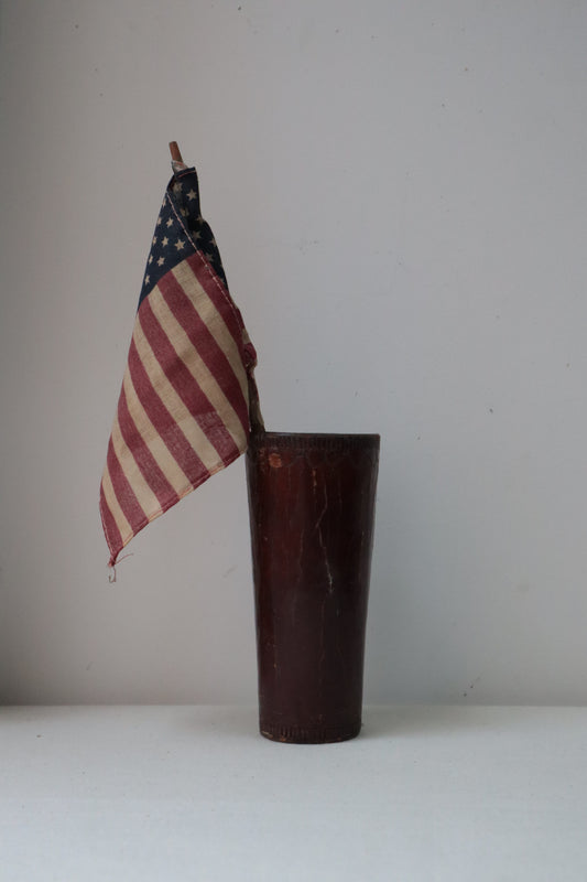 Small vintage American flag