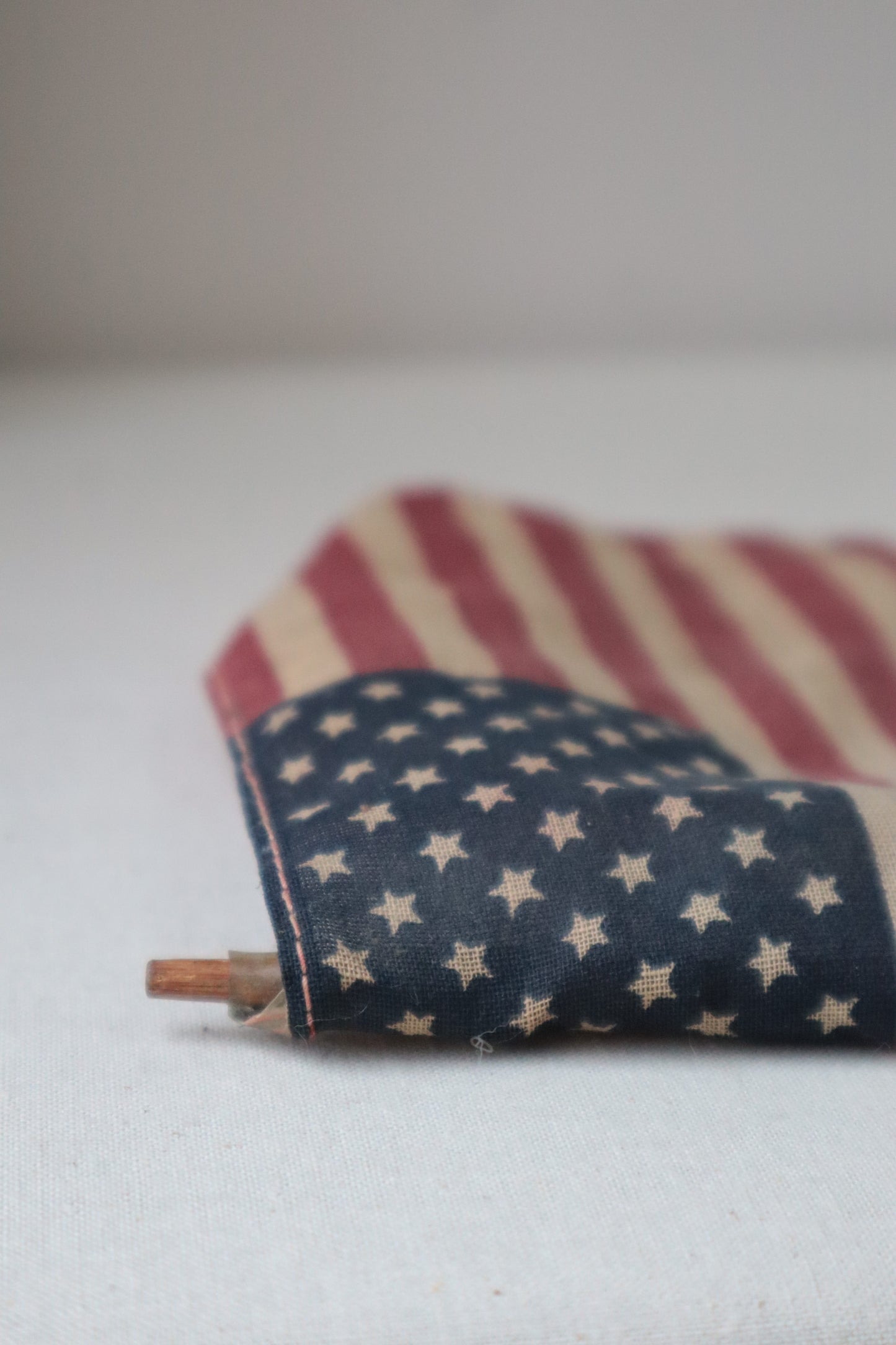 Small vintage American flag