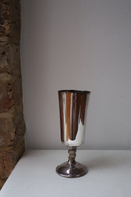 Silvered goblets