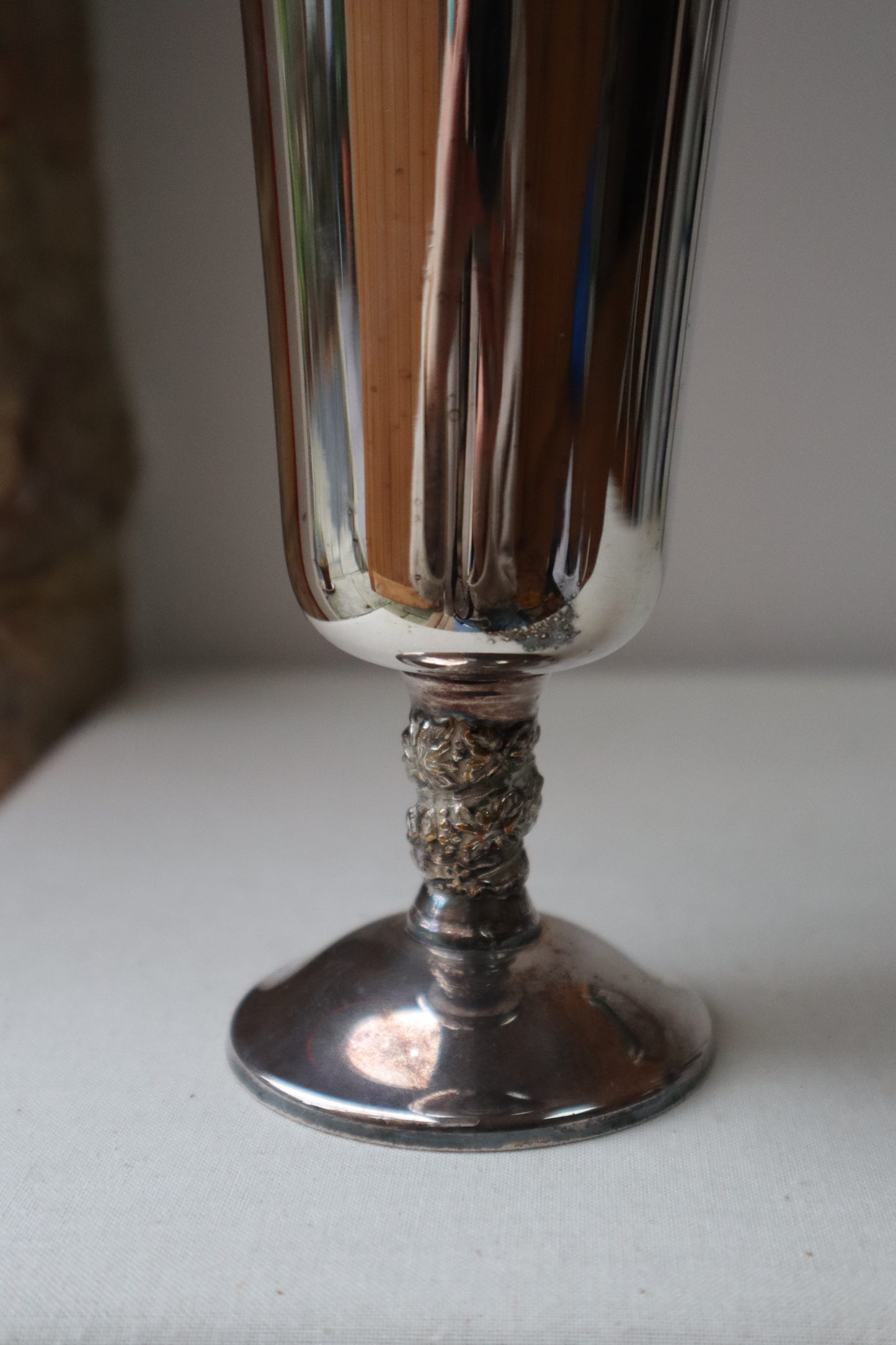 Silvered goblets