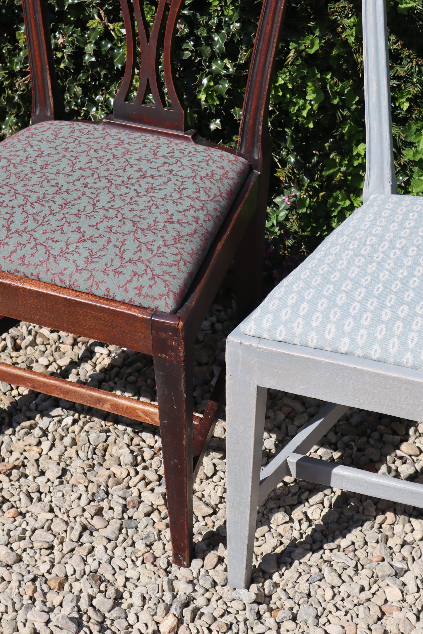 Edwardian dining chair (painted)