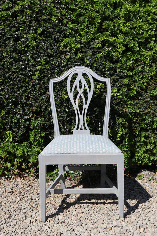 Edwardian dining chair (painted)