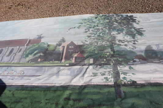 Painted scenery