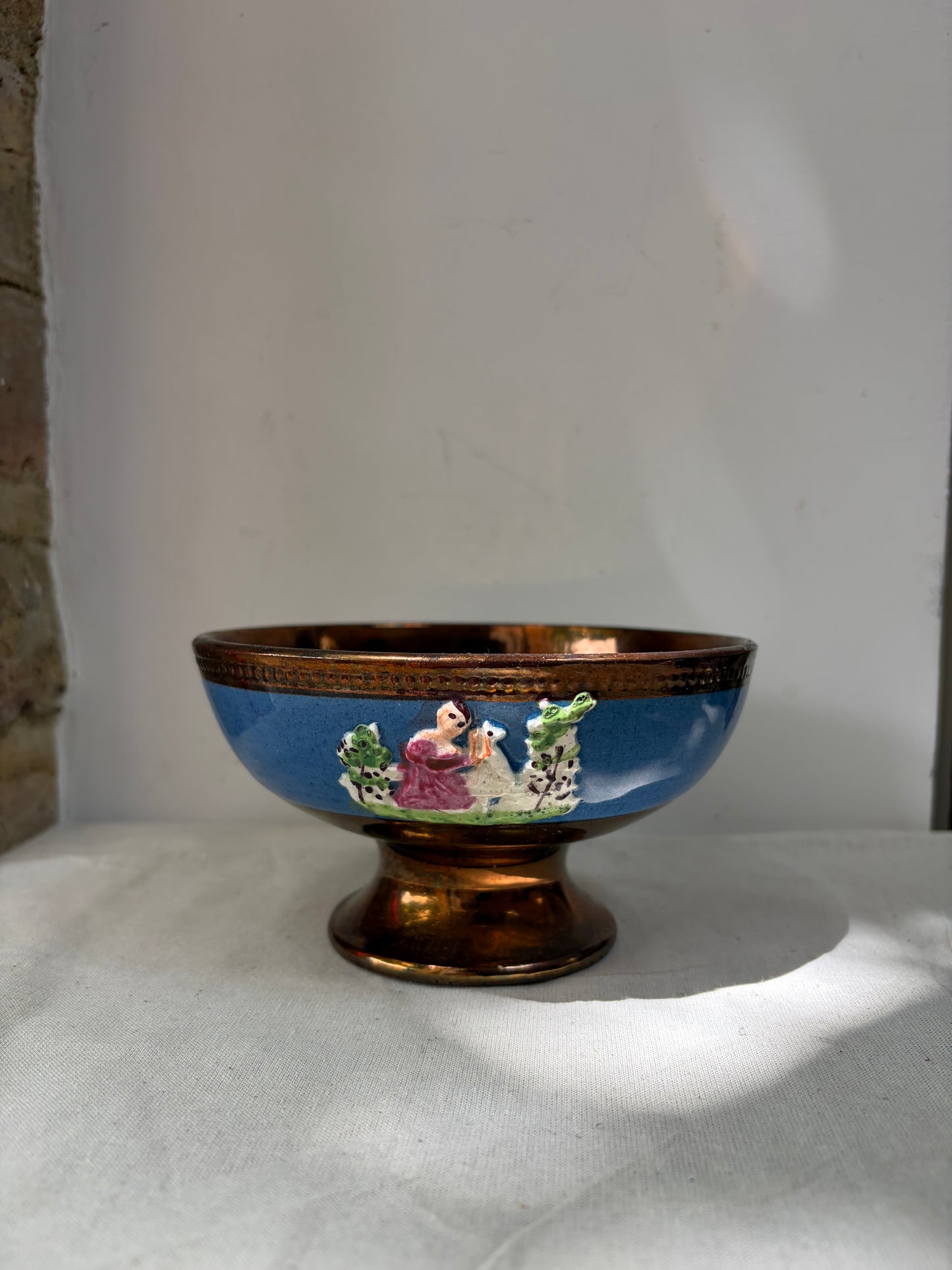 Lustre bowl and chalice