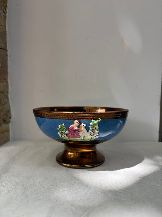 Lustre bowl and chalice