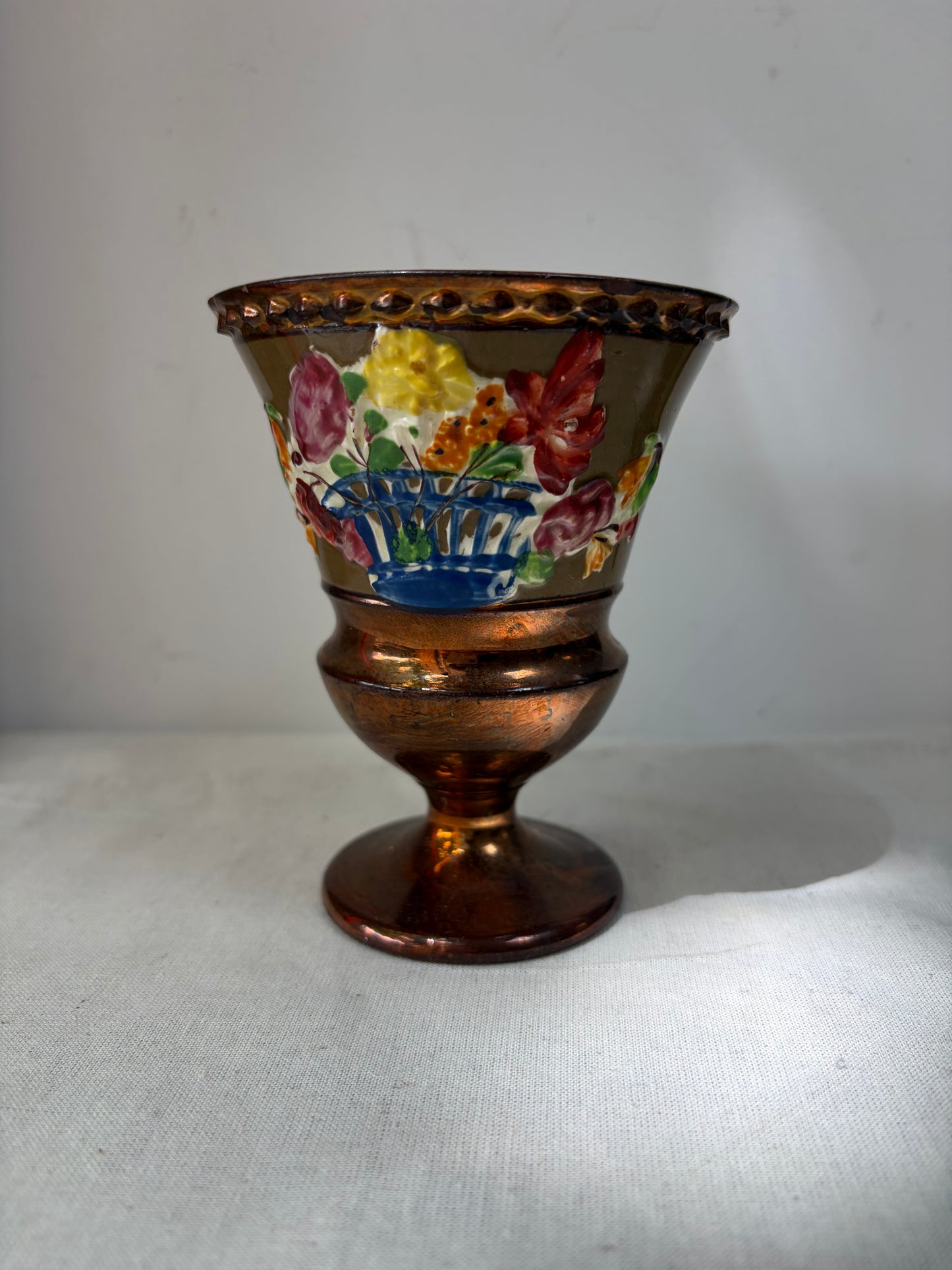 Lustre bowl and chalice