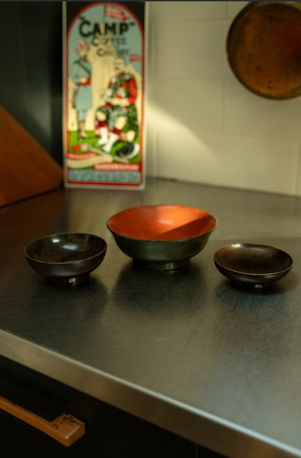 Lacquered bowls