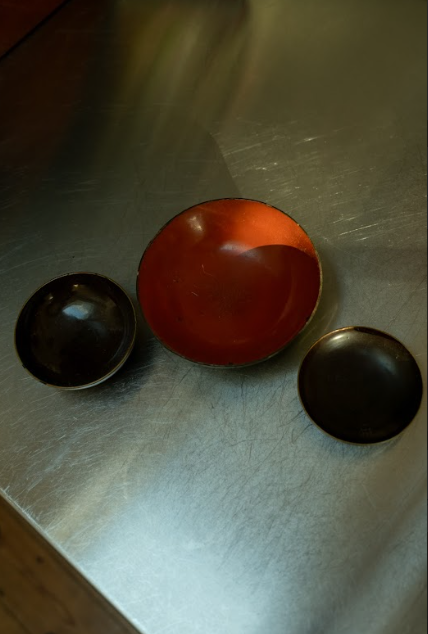 Lacquered bowls